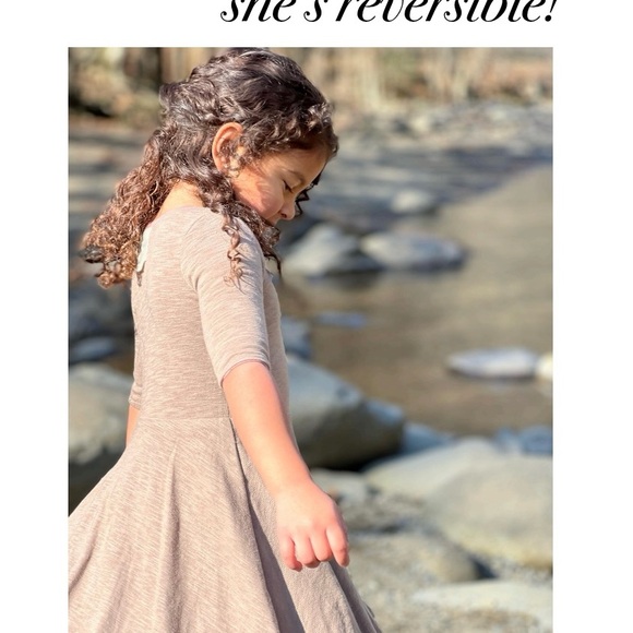 VIGNETTE Annie Ruffle Reversible Dress - Picture 6 of 10